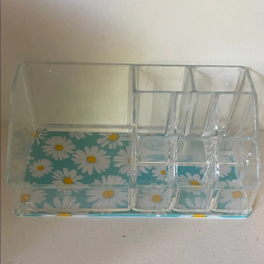 Floral Acrylic Organizer